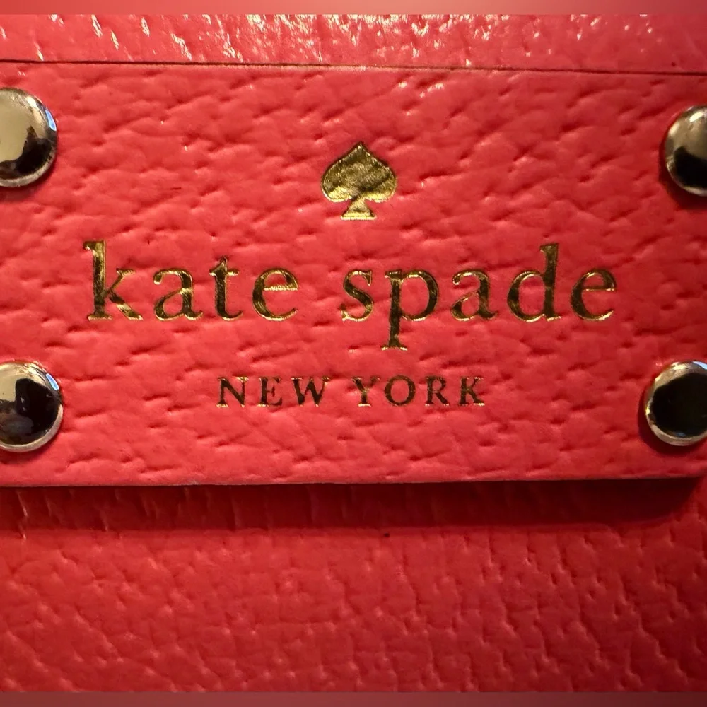Kate Spade Coral Leather Wallet - Picture 9 of 9